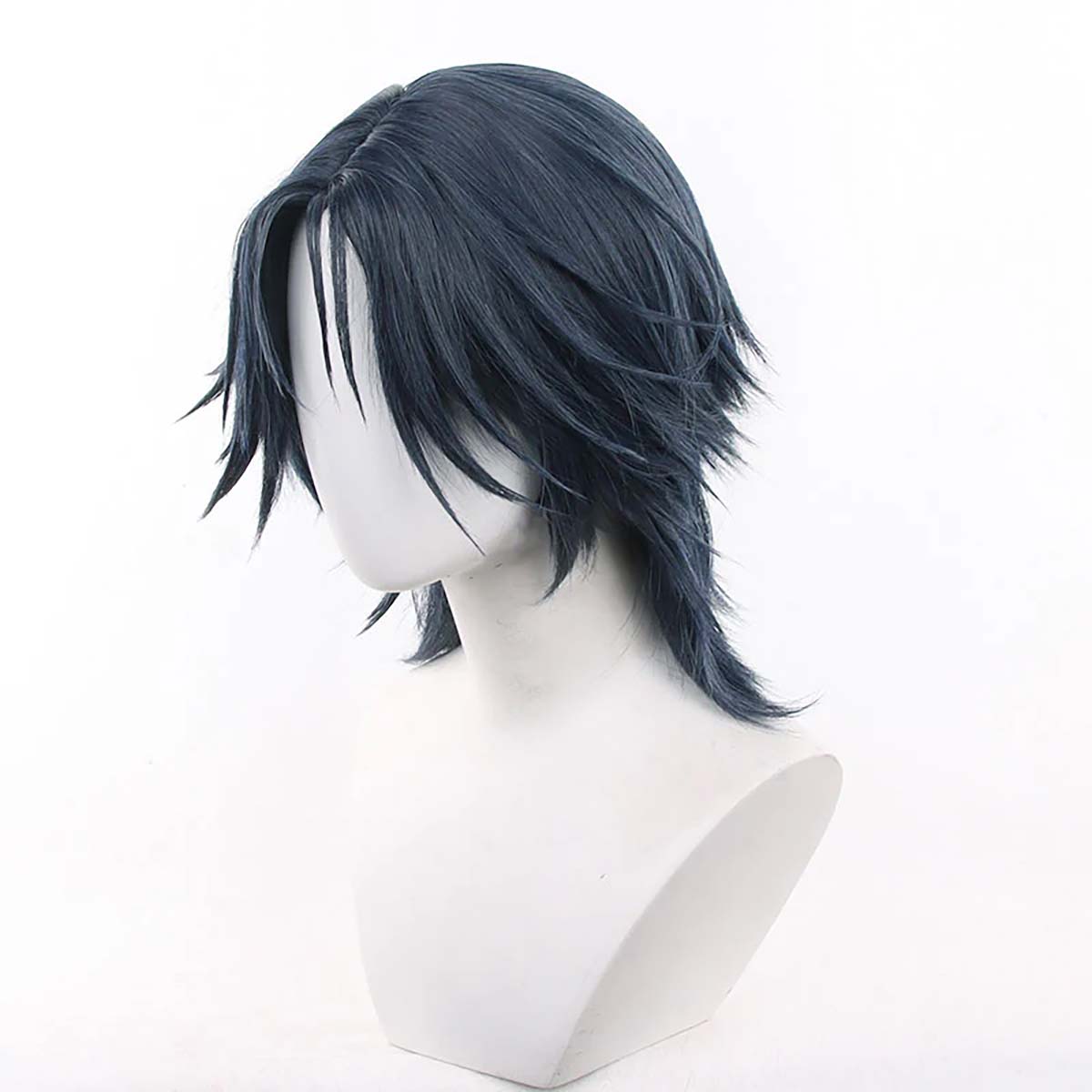 วิกผมคอสเพลย์ผู้ชาย อนิเมะ ลิง - Anime Cosplay Blue Hair บทวิจารณ์และราคา