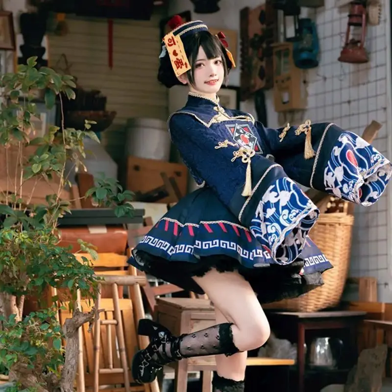 Lolita สไตล์จีนหวานชุดน่ารักอะ - Anime Cosplay Ladies บทวิจารณ์และราคา