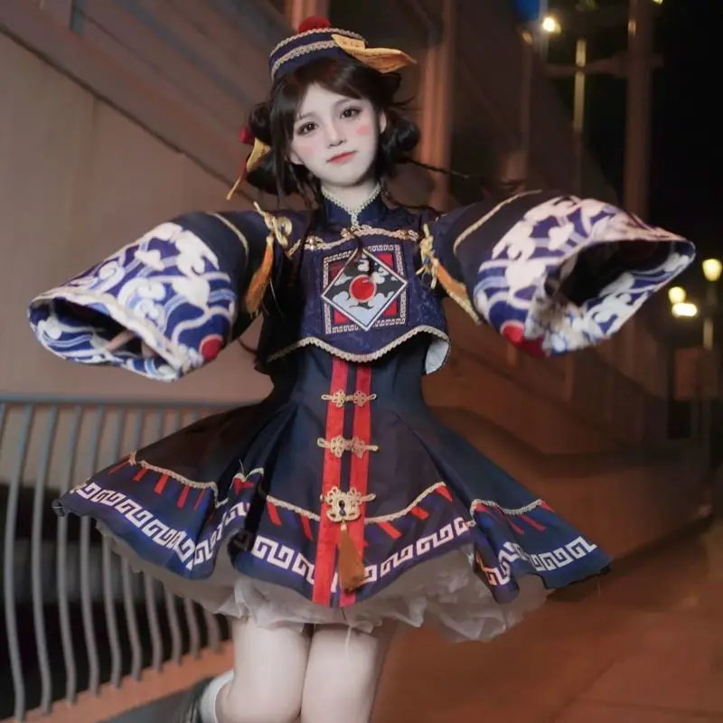 Lolita สไตล์จีนหวานชุดน่ารักอะ - Anime Cosplay Ladies บทวิจารณ์และราคา