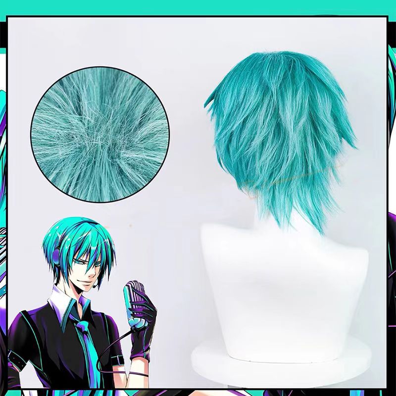 มิคุโอะคอสเพลย์วิกผมอะนิเมะมิก - Anime Cosplay Blue Hair บทวิจารณ์และราคา